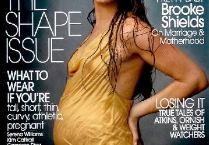 is Brooke Shields pregnant for real