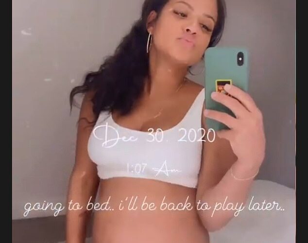 is Christina Milian pregnant for real