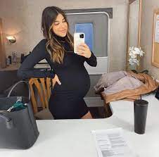 is Daniella Monet pregnant for real