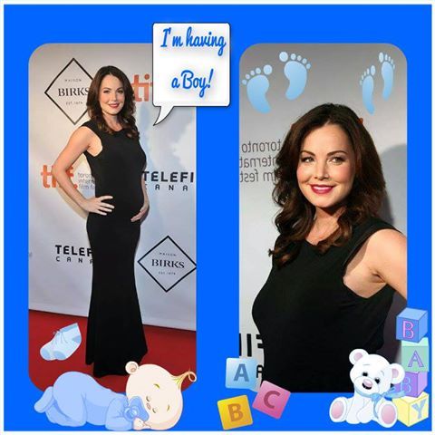 is Erica Durance pregnant for real