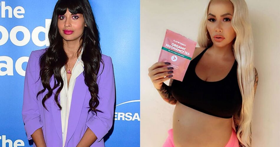 is Jameela Jamil pregnant for real