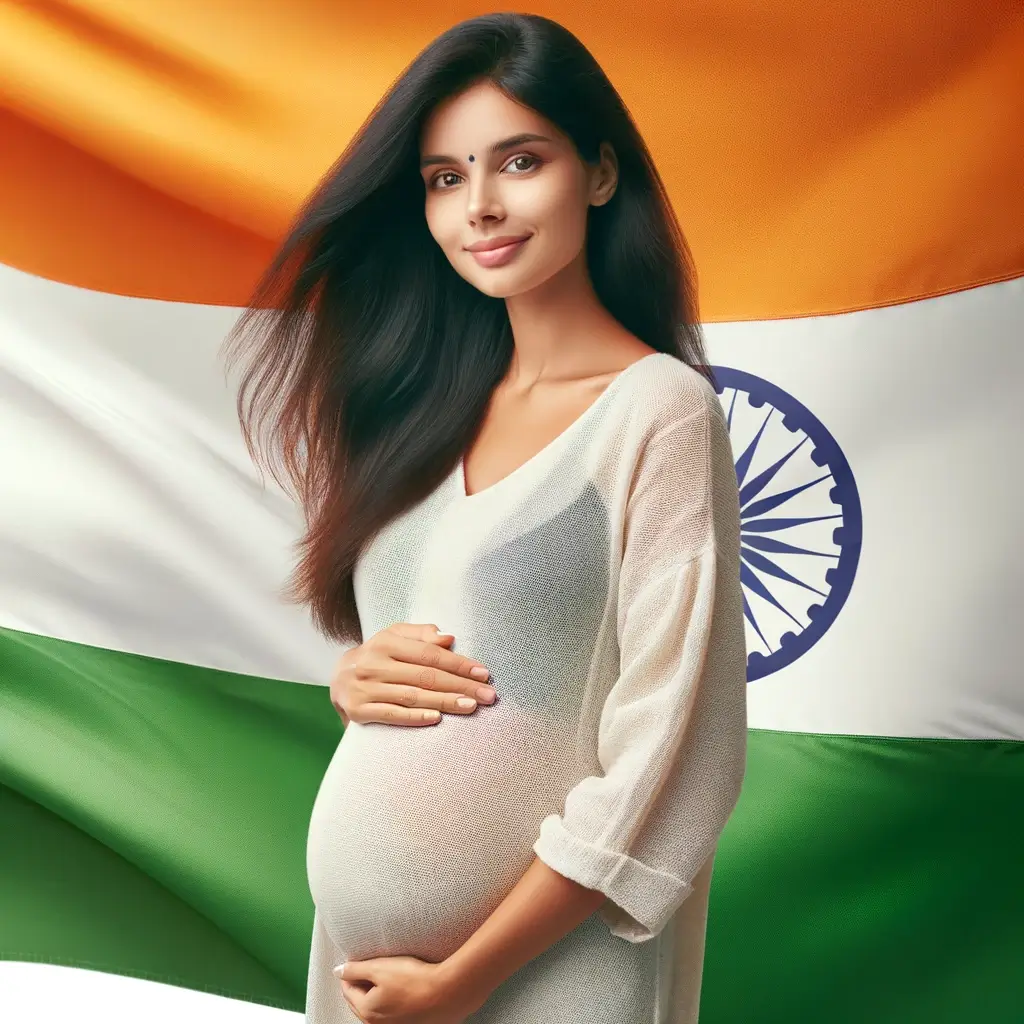 indian pregnant woman