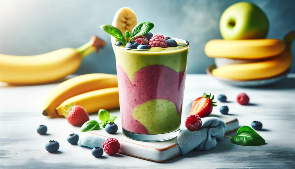 fruit smoothie snack for pregnant women
