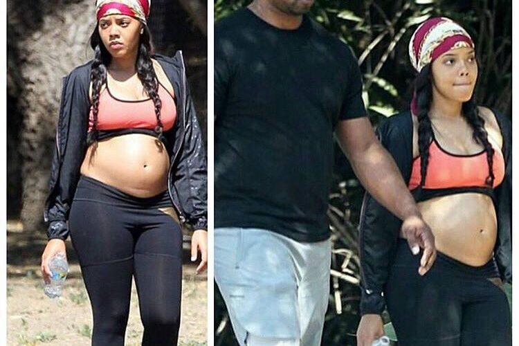 is Angela Simmons pregnant for real
