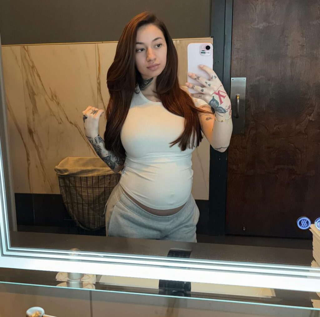 is Bhad Bhabie pregnant for real